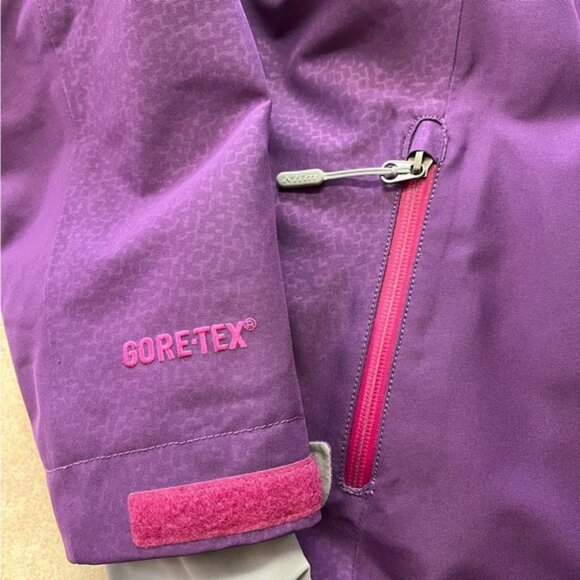 Klim's Allure Insulated Winter Snow Ski/Sledding Gore-Tex Purple Jacket - Picture 8 of 16